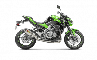 Akrapovic RVS Voorbochten Kawasaki Z900 2017 > 2019